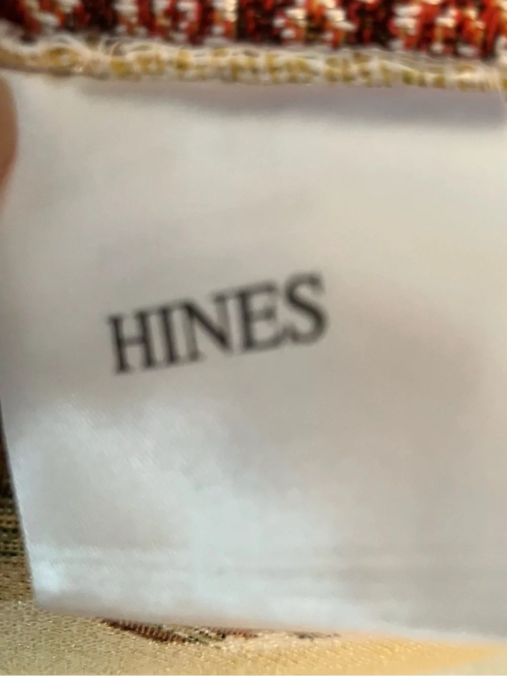 Hines of Oxford tapestry front
